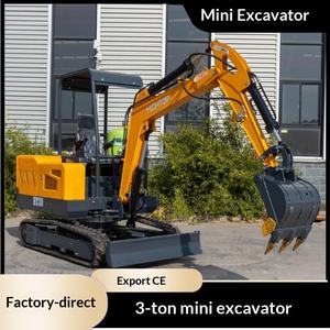 Mini-excavatrice sur chenilles de fabrication SOURCE, oscillation latérale, 25 chevaux, pour vergers, travaux de terrassement agricoles, infrastructures - Product Image 1