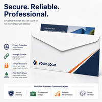 Enveloppe de courrier directe personnalisée avec estampage à chaud SHINY Premium pour campagne marketing haut de gamme, kit d'envoi pour événements boutique