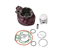 Kit de cylindre, piston, joint et segments de moteur Minarelli à gros alésage AM6 90cc 49mm haute performance 2000-2006