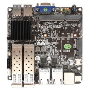 Промышленный мини-микро-ПК NUC компьютер 2980U 4-го поколения I350-AM2 гигабитный волоконный горизонтальный блок питания компьютерные корпуса башни - Product Image 1