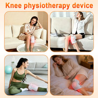 Genouillère chauffante rechargeable avec thérapie par lumière rouge et infrarouge proche pour soulager les douleurs articulaires et favoriser la récupération musculaire sportive