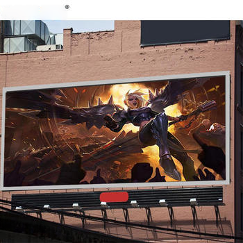 MP HD 8K Resolution Full Color Outdoor LED Video Wall with 3000cd Brightness for Large Commercial Signage