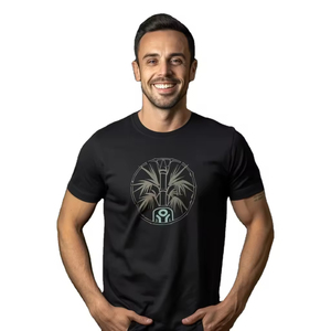 T-shirt en coton doux 65% polyester 35%, impression sérigraphique personnalisée, t-shirt promotionnel avec logo - Product Image 6