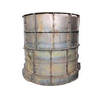 Coffrage de puits de contrôle en acier circulaire pour les eaux de pluie et les eaux usées Produit d'usine de coffrage de puits de contrôle municipal