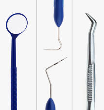 Kit Dentale Monouso Manuale Sealand FF53 Certificato CE Classe I con Specchio Frontale - Product Image 2