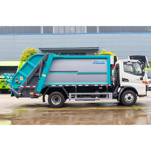 Vente en gros JAC 5.3 CBM électrique petit camion compacteur d'ordures Compression efficace pour la collecte des ordures et camionnette d'ordures - Product Image 5
