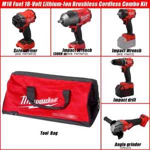 High-Quality Grinder Impact Wrench Angle Grinder <b>Set</b> 5-in-1 Power <b>Tool</b> <b>Set</b> Electrician Combo <b>Set</b> 18v Power <b>Tool</b> <b>Set</b> - Product Image 2