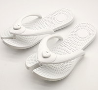 Sandales de plage plates légères d'été pour femmes, en EVA massant, antidérapantes, respirantes, décontractées, pliables, pour le voyage – Prix usine