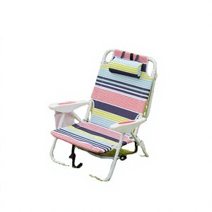 Low Beach Camping <b>Folding</b> <b>Chair</b> Ultralight Backpacking <b>Chair</b> Cup Holder Carry Bag Compact BBQ -Travel Picnic Kitchen Mall - Product Image 2