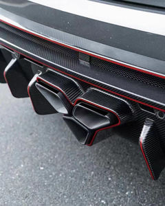 Kit Carrosserie Large en Fibre de Carbone MSY Style pour <span class=keywords><strong>Audi</strong></span> Q8 RSQ8, Pare-chocs Avant et Arrière, Capot, Ailes, Bas de Caisse, <span class=keywords><strong>Aileron</strong></span> - Product Image 4