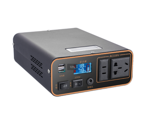 สถานีไฟฟ้าพกพา 300W 200wh แบตเตอรี่ลิเธียมไอออน คลื่นไซน์บริสุทธิ์ สำหรับการตั้งแคมป์ การเดินทาง ใช้พลังงานแสงอาทิตย์และพลังงานรถยนต์ - Product Image 2