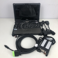 Outil de diagnostic pour adaptateur Vocom2 Scanner OBD 88894000 V2.8.241 Unité de communication Interface de diagnostic pour camion et excavatrice + ordinateur portable