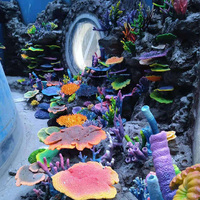 Árbol de Coral Artificial para Acuario, Decoración Creativa para Paisajismo de Acuarios de Agua Salada