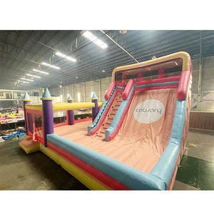 Enfants Lune Gonflable Moonwalk Water Jumper Bouncer Bouncy Castle Jumping Commercial Bounce House Party Rentals - Product Image 1