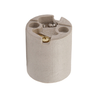 Lampe sur pied base d'ampoule en céramique porte-ampoule lumière bases de lampe 3d veilleuse ronde ovale base en bois pour acrylique