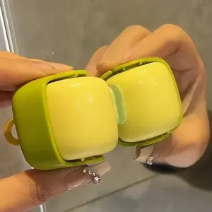 Mini kullanımlık güçlü yapıştırıcı epilasyon rulo manuel plastik fırça giysi evcil mobilya toz yıkanabilir-Mini saç rulosu - Product Image 6