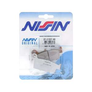 Nissin แผ่นเบรกรถจักรยานยนต์สำหรับ Kawasaki Kx 125 95-08แผ่นรองหลัง - Product Image 1
