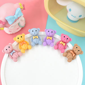 Offre Spéciale : Ornements en Résine DIY – Ours Cartoon Kawaii pour Épingles à Cheveux d'Enfants, Décoration de Coque de Téléphone Portable et Accessoires de Broche - Product Image 2