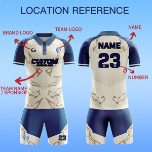 Tenues de <span class=keywords><strong>football</strong></span> personnalisées pour jeunes en gros, tissu jacquard sublimé, ensembles de maillots de <span class=keywords><strong>football</strong></span> à séchage rapide, ensemble de maillots de <span class=keywords><strong>football</strong></span> respirants Z5581 - Product Image 3