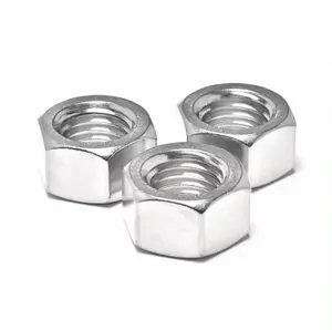 Din934 Stainless steel hexagonal nuts for bolts