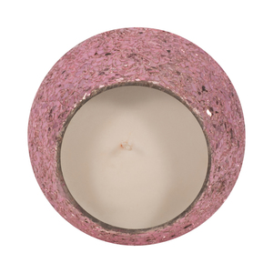Bougie parfumée ronde décorative en verre, style bohème décontracté, pour usage intérieur et extérieur, petite et élégante - Product Image 6
