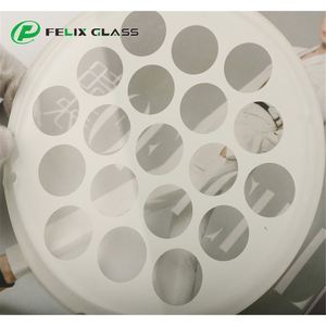 SM-038 Manufacturer Custom Tempered <b>Covering</b> Glass for Outdoor LED Spotlight 2mm-19mm Thickness Eco-Friendly & High Strength - Product Image 4