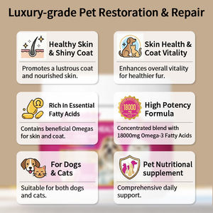 Suplementos Masticables Suaves para <span class=keywords><strong>Perros</strong></span> y Gatos, Alivio de Alergias y Picazón en la Piel y el Pelaje, Gran Venta - Product Image 2