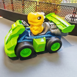 Voiture télécommandée Lucky Toys 2.4G pour tout-petits, jouets de course RC, voiture radiocommandée avec lumières et musique, jouets pour enfants de 2 à 4 ans - Product Image 2