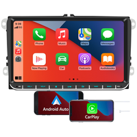 Autoradio MP5 9 pouces pour VW Golf Polo Beetle Amarok Touran Polo Passat avec Carplay sans fil, Android Auto, Bluetooth, écran tactile