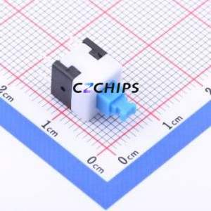 PB-22E08 <b>Push</b> <b>Button</b> <b>Switch</b> Through hole Component (THT),8x8mm <b>Switch</b> Self-Locking Rectangle Plunger 500mA 30V - Product Image 1