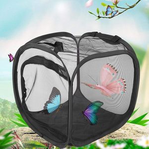 Casa de mariposas, jaula para Hábitat de insectos y mariposas de malla grande, jaula para Terrario de reptiles - Product Image 5