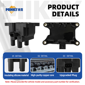 Bobina di Accensione MIKEY CM5G12029FB per <span class=keywords><strong>Ford</strong></span> Focus Hatchback Sedan Escort <span class=keywords><strong>Fiesta</strong></span> Hatchback Sedan Ecosport Alta Qualità per UF740 - Product Image 3