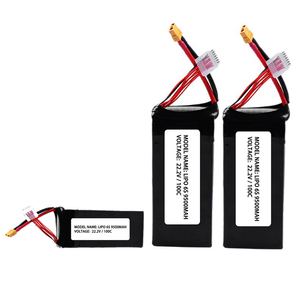 Batterie de drone 6S 22.2V 9000/9500/10000mAh 100C pour drone UAV Ronin-MX Batterie 1580mAh - Product Image 1