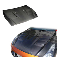 Capot avant en fibre de carbone sèche de style P personnalisé pour Nissan GTR R35, capot et ailes en fibre de carbone de style Top Secret, amélioration