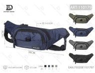 Marsupio Impermeabile da Uomo 13 Pollici in Nylon con Cuscino d'Aria per Viaggi - Product Image 1