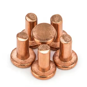 Revestimiento de freno y embrague de cabeza plana, remache sólido de alta calidad - Product Image 1