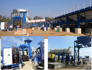 مصنع إنتاج الأسفلت والقار بسعة 20 طن/ساعة، مصنع أسفلت صغير للبيع - Product Image 6