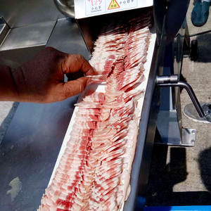Modèles explosifs Industrie Automatique Saucisse Burger Viande Tranche Machine Viande Cuite Trancheuse <span class=keywords><strong>Charcuterie</strong></span> Tranche Machine - Product Image 6