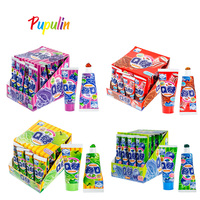 Forme de dentifrice d'usine OEM Saveur de cola Bonbons liquides Q Confiture liquide de sirop à mâcher