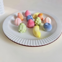 Exotisch nieuw design Happy Fruits zachte 3D mini-ijsjes fruitige smaken bedekt met chocolade mango suiker toevoegingen verpakt in doos