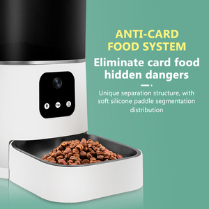 Mangeoire automatique pour animaux de compagnie, wi-fi, 4 l, 2.4G, bol avec caméra, amovible, en acier inoxydable - Product Image 3