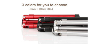 Trépied professionnel multifonction pour appareil photo, support de téléphone, mini trépied léger pour téléphone portable N2 rouge OBO - Product Image 2