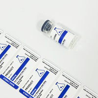 Étiquettes autocollantes personnalisées pour flacons cosmétiques, impression sur vinyle mat ou brillant, résistantes à l'eau, 3ml, 5ml, 10ml