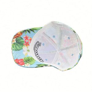 Fashion New Embroidered Cotton Baseball Cap Women Men Bright Color Sports <b>Hat</b> All-over Cotton Printing Outdoor Beach Sun <b>Hat</b> - Product Image 5