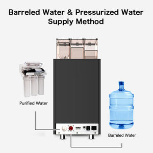 Máquina de café comercial <span class=keywords><strong>barista</strong></span> completamente automática con pantalla táctil de tres granos - Product Image 5