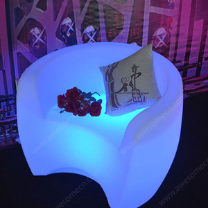 <span class=keywords><strong>Muebles</strong></span> de Bar Modernos de Plástico, Juego de Mesa y Sillas LED Luminosas para Hotel, Discoteca, Jardín, Eventos al Aire Libre - Product Image 6