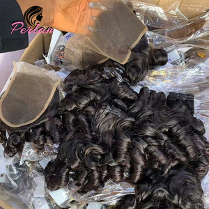 Extensiones de Cabello Humano Natural Rizado del Templo del <span class=keywords><strong>Sur</strong></span> de la India, Directamente de Fábrica, Rizado Natural Indio - Product Image 5