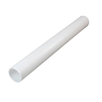 Tuyau de drainage en PVC-U blanc à prix d'usine 50mm 75mm 110mm 160mm 200mm, tuyau d'égout UPVC pour système de drainage de bâtiment