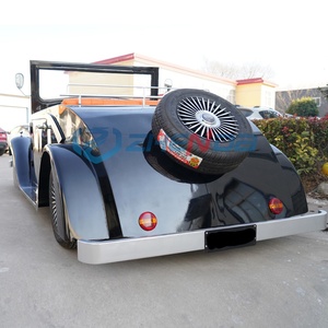 Classic Electric Vintage Car 2 Seater Private Custom 4 Wheels Wedding Exhibition Use New Car for Sale - Product Image 3