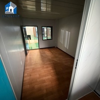 Maison conteneur RELYANCE en acier galvanisé à chaud, 2 chambres, bureau mobile moderne en conteneur, structure en aluminium, 20 pieds